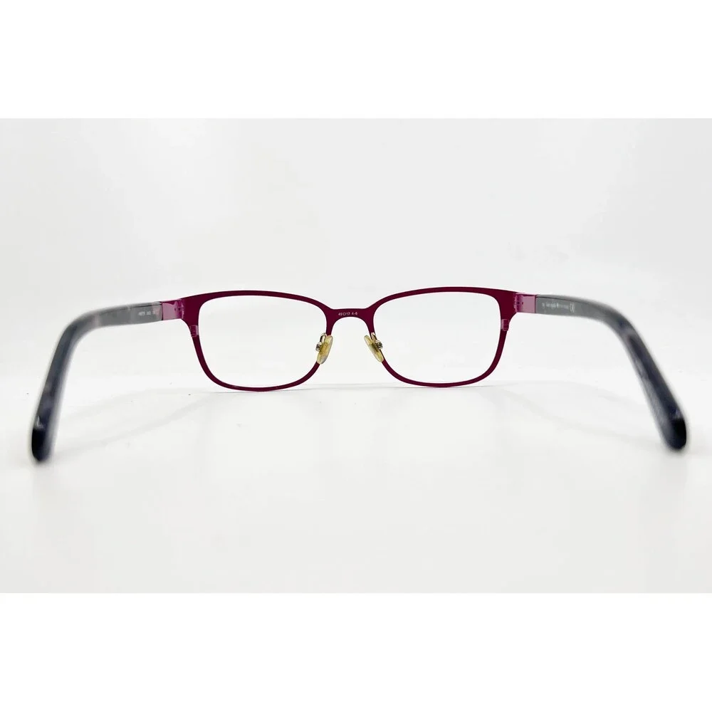 Kate Spade Ninette QJCQ 135 Eyeglasses Purple Gold Spade Womens 49-17